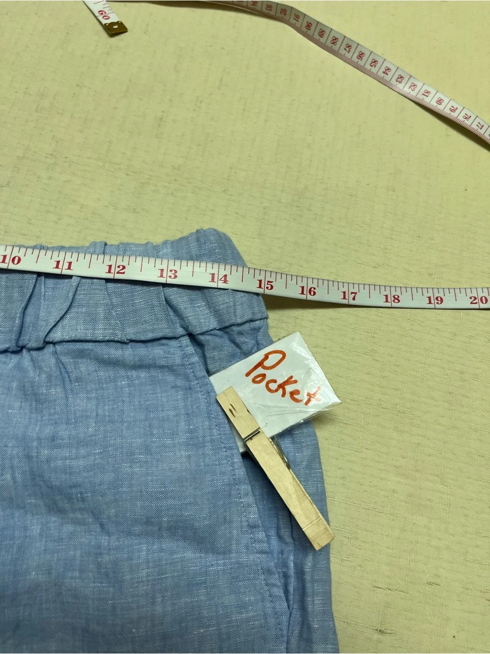 J. Crew XS french blue linen tropez shorts